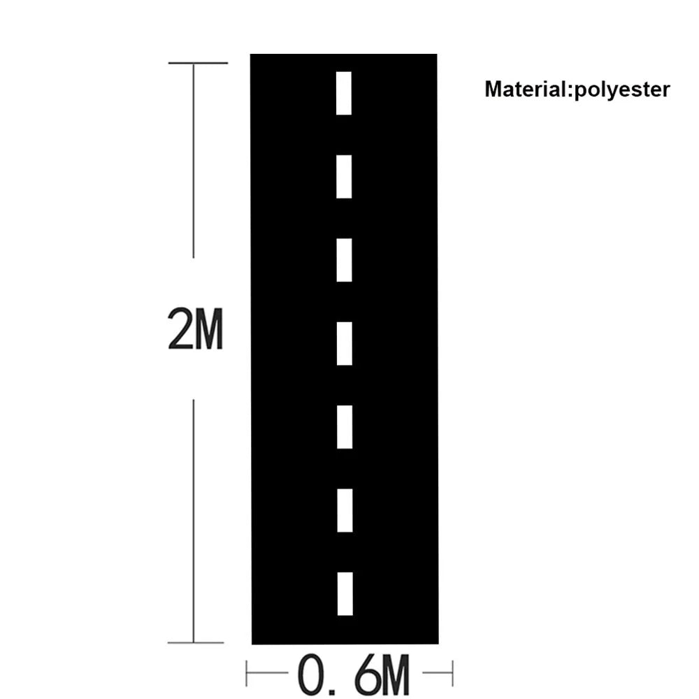 Racing Birthday Decorations Road Tablecloth Racetrack Tablecloth Runner Table flag for Kids Car Theme Birthday Party Supplies