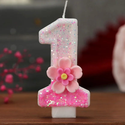 Creative digital candle birthday cake decoration daily necessities birthday candle