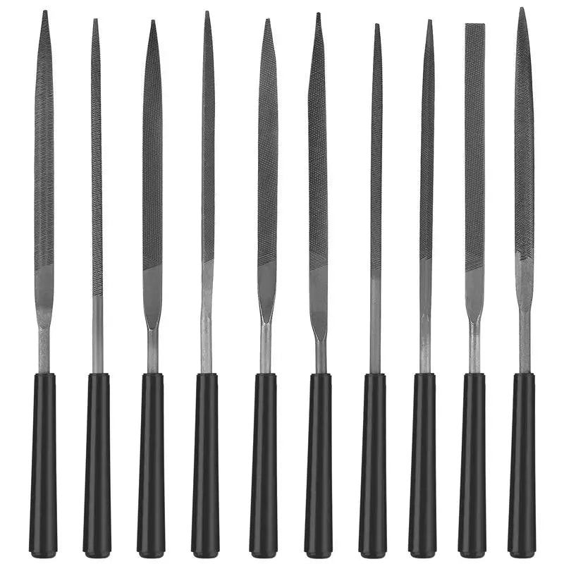 Needle Files Set For DIY Jewelers Diamond Carving Metal Glass And Stone Crafts Hand Tool Jewelry Tools - 10pcs set