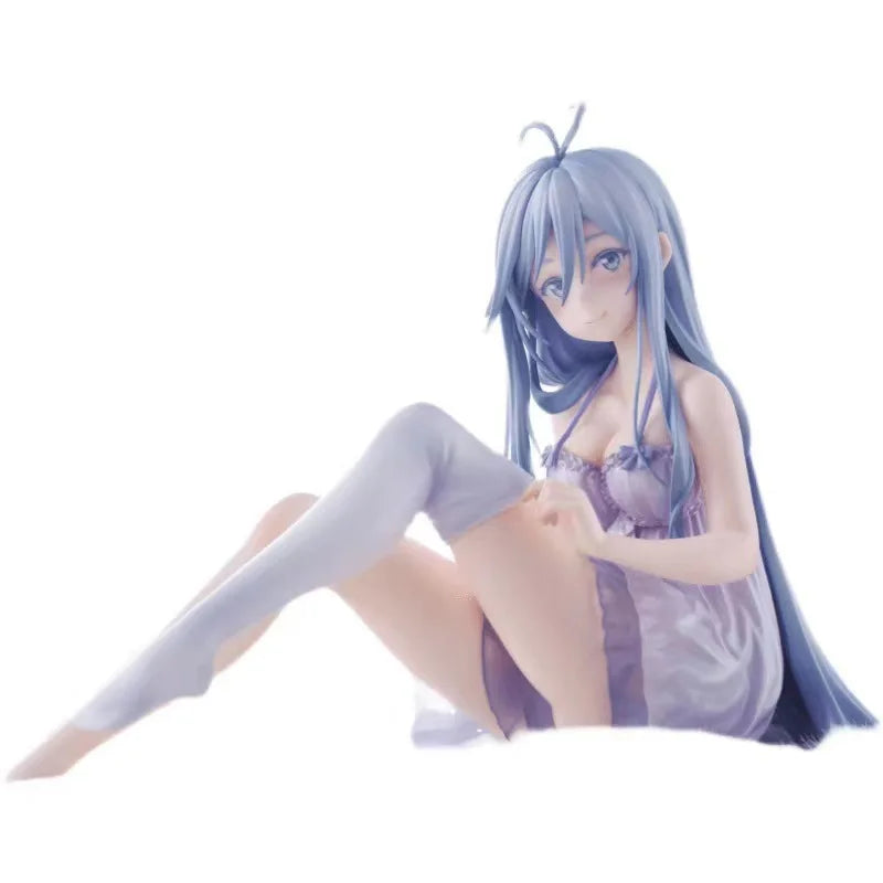 10cm 86-Eighty Six Vladilena·Milize In Pajamas Anime Girl Figure Model Statue Collection Desktop Decoration Ornament Toys Gif