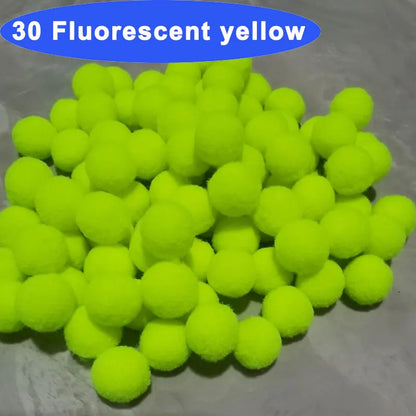 30-300Pcs Soft Pom Poms Fluffy Balls Pompon Mixed 40Colors Pompom Fur Ball for Kids DIY Craft Wedding Decor 8/10/15/20/25/30m