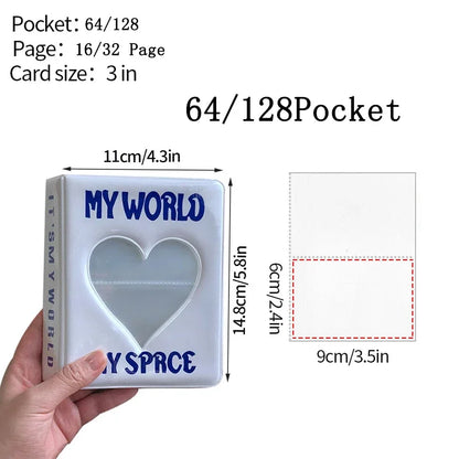 3inch Kpop Photocards Binder Idol Cards Collect Book Photo Card Binder Book Binding Machine Kpop Photo Albums Kpop Stuff 콜렉트북