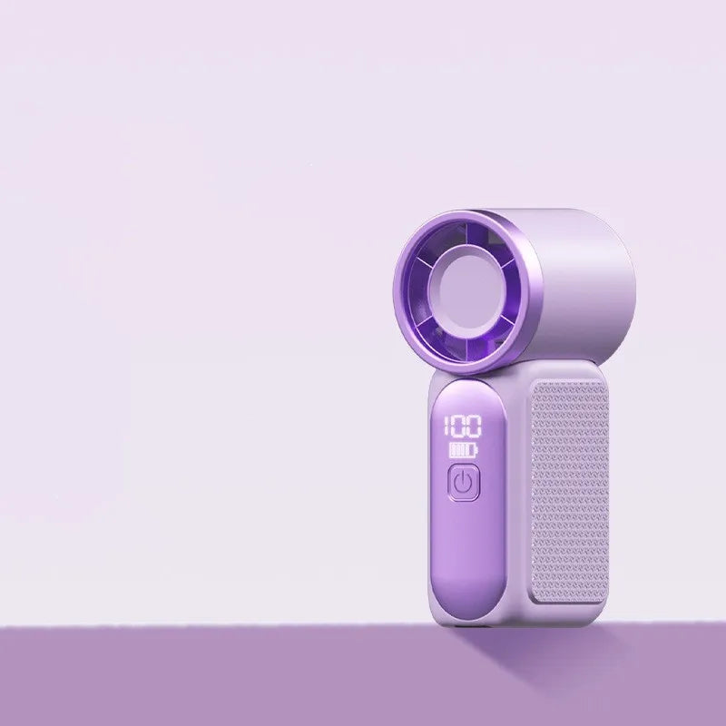 Adjustable wind speed settings allow users to customize airflow based on personal comfort. - purple