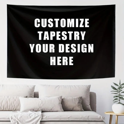 Custom Tapestry Personalized Photo Tapestrys Anniversary, Birthday, Wedding Party Decoration Background Banner Home Decor