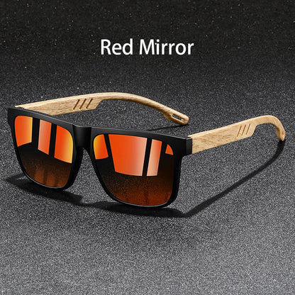 Fashion Vintage Square Square Frame Sunglasses Men Women Fishing Driving Man Designer Sun Glasses Eyewear