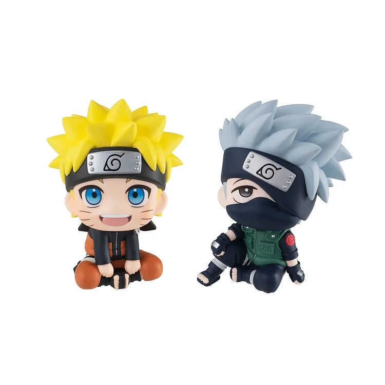 Action Figure Kakashi Q Naruto Anime Figure Toy Version Kawaii Sasuke Itachi Figurine Car Decoration Collection Model Toys