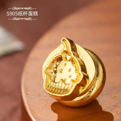 Plant Wax Stamp Seal Wax Print Thick Copper Head Carved Sealing Tool Holiday Party Invitation Letter Wedding Decorative - B1