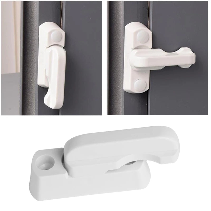 Plastic Upvc Child Safe Security Window Door Sash Lock Handle Safety Type Home Window Lever T Door Balcony Lock