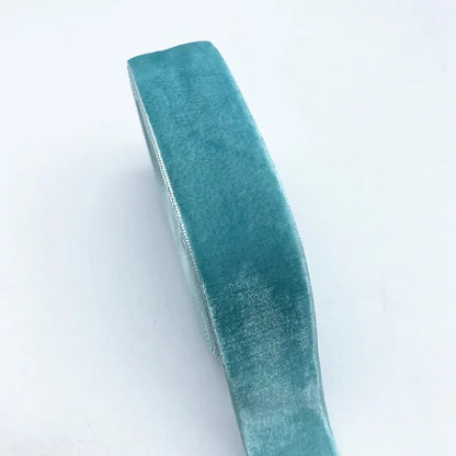 New 6-38mm Colour Single Face Line Velvet Ribbon for Bowknot Christmas Ribbon Party Decorations - 26 / 25mm (5Yards )