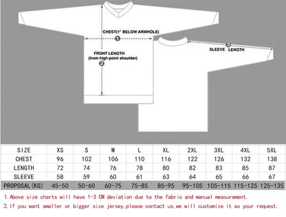 Ggrrans mtb Jerseys Mountain Bike MTB Shirts Offroad Long sleeve Motorcycle Motocross Sportwear Racing Bike Cycling Clothing