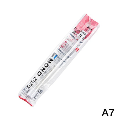 Tombow MONO Zero Mechanical Eraser Refillable Pen Shape Sketching Painting High Gloss Rubber Press Type School Stationery