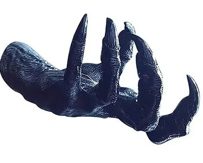 Gothic Witch's Hand Statues - Creative Resin Ornament, Aesthetic Wall Keys Hanging Rack, Bag Hangers, Wall Art Sculptures - B