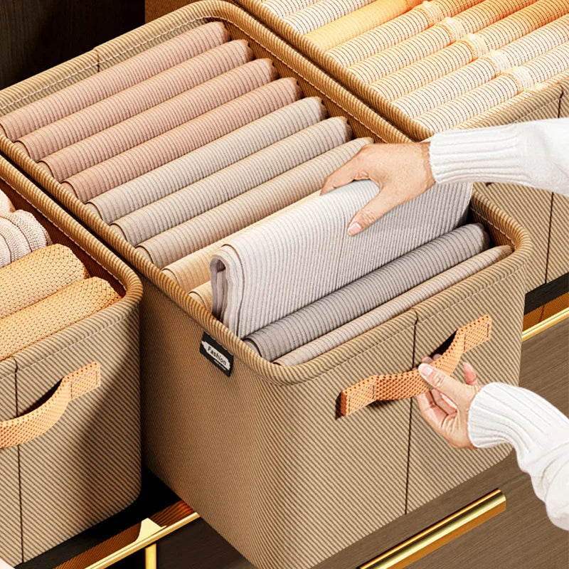 Thicken Clothes Organizer Pants Sweater Storage Cabinets Drawers Organizer Jeans Storage Box Wardrobe Clothes Storage Organiz