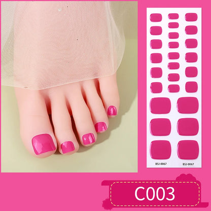 Gradient Auroras Semi Cured Gel Nail Strips Sparkly Shinning DIY Gel Polish Stickers for Nails Works with UV/LED Nail Lamps -