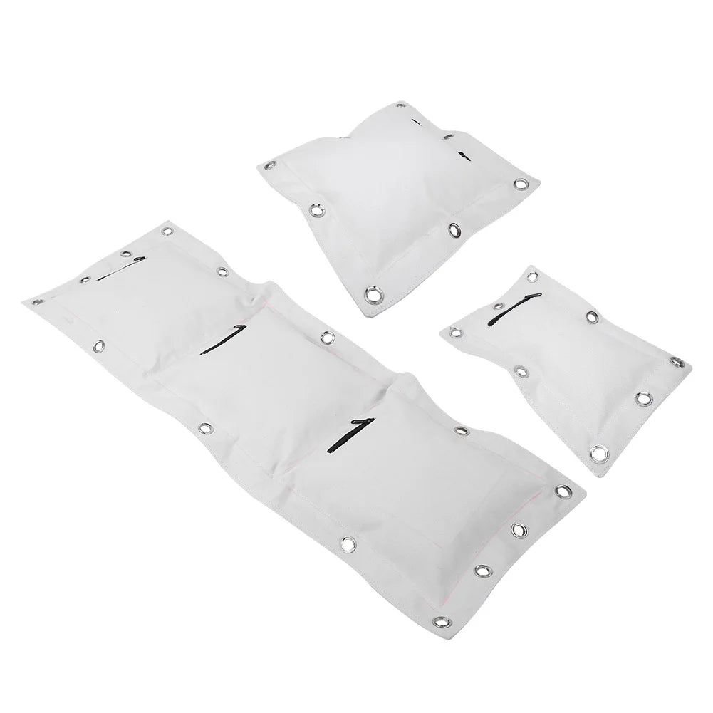 Boxing Bag with Zipper Reliable Sand Bag Wear Resistant Wing Chun Wall Target Sanda Sand Bag Empty Sand Bag for Sanda Trainin