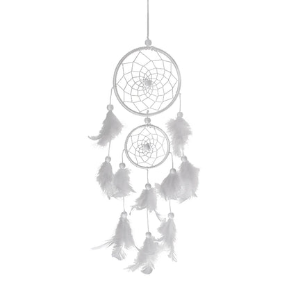 Macrame Dream Catcher Bohemian Leaf Wall Hanging Nordic Decor Boho Tapestry Ornaments for Home Living Room Kids Room Decorati
