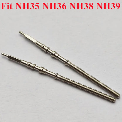 Watch Stem Stainless Steel Spare Parts fit NH35 NH36 NH34 NH38 NH39 Crown Automatic Mechanical Movement Watch Parts Crown Ste