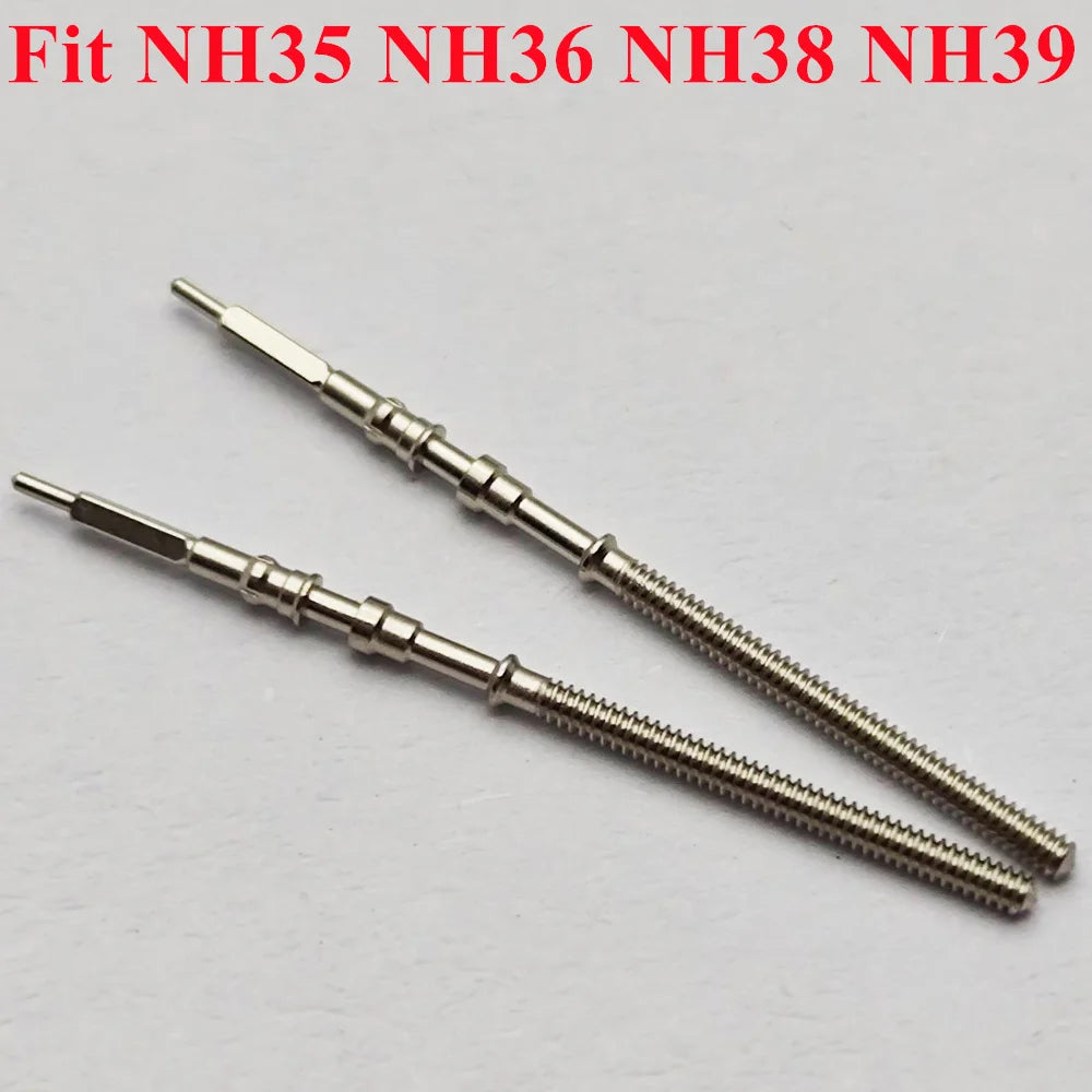 Watch Stem Stainless Steel Spare Parts fit NH35 NH36 NH34 NH38 NH39 Crown Automatic Mechanical Movement Watch Parts Crown Ste