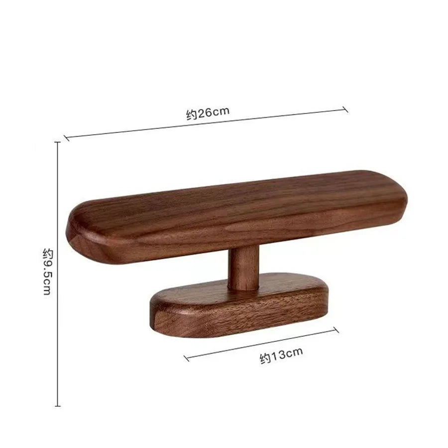 Walnut Watch Bracket Display Holder Jewelry Bracket Chain Anklets Hanger Stand Racks Organizer For Counter Shows - small
