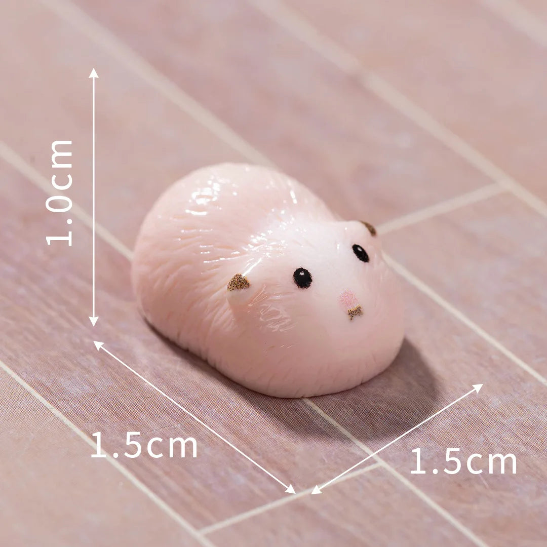 10-100 Mini guinea pig Miniature Figurine Ornament Desk Decoration Home Ornament Creative DIY Home Decoration Accessories Gif
