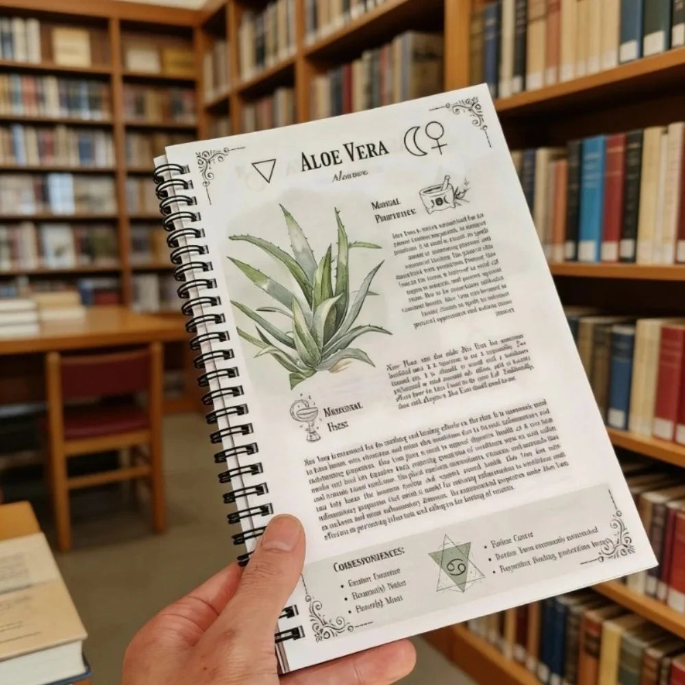 Natural Healing Handbook Spiral Bound Guidebook For Herbal Remedies And Holistic Health Support With Step By Step Protocols