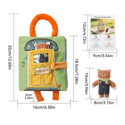 Montessori Cloths Toys Magic Cotton Animal Tissue Box Kids Finger Exercise Cloth Busy Box Toys Baby Educational Activity Sens
