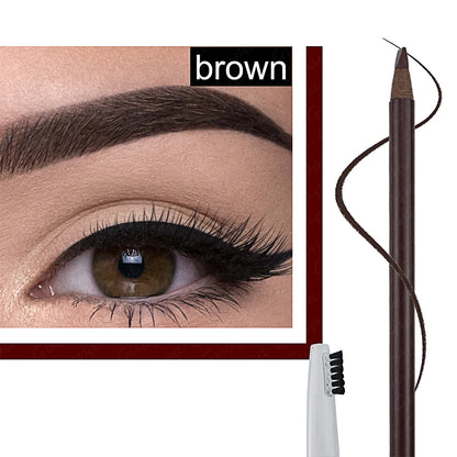2PCS Professional Microblading Brow Mark Pencil Permanent Red Lip Contour Pen Tattoo Waterproof Art Tint Makeup Eyebrow Pen -
