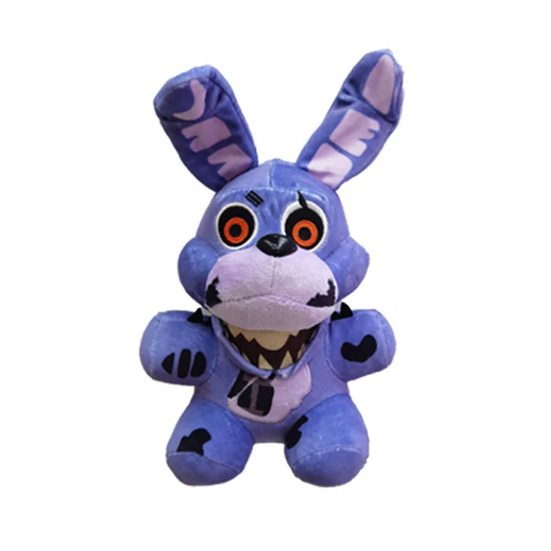 Five Night At Freddy Fnaf Cute Plush Toys Game Doll 18 CM Bonnie Bear Foxy Cartoon Stuffed Dolls Freddy Toys For Children Gif