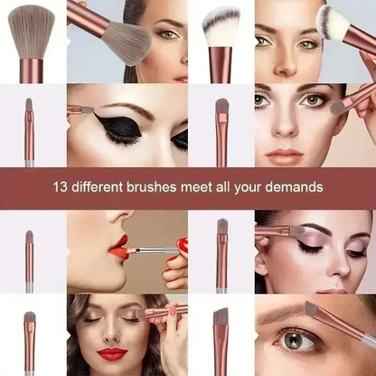 Makeup Brush Set Soft Fluffy Professiona Cosmetic Foundation Powder Eyeshadow Kabuki Blending Make Up Brush Beauty Tool Makeu