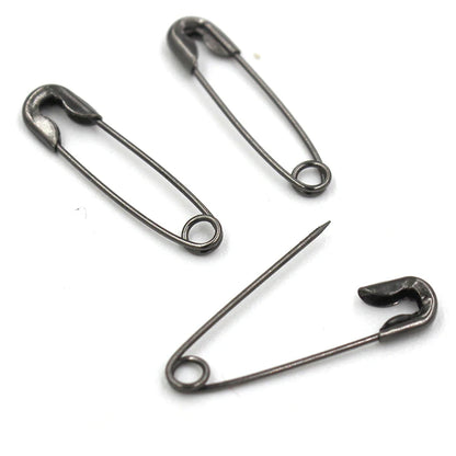 50Pcs Silver Safety Pins DIY Sewing Tools Accessory Stainless Steel Needles Large Safety Pin Small Brooch Apparel Accessories