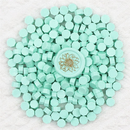 200pcs Octagon Sealing Wax Beads for Wax Seal Stamp for Scrapbooking Cards Envelopes Wedding Invitations Gift Packaging - Min