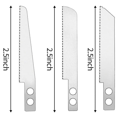 Joystar Mini Hand Saw Model Craft Tools with 8 DIY Craft Pieces Blades Modelling Knife for Hand Cutting Model Building