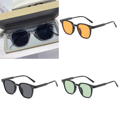 New Vintage Square Sunglasses Women Men Small Round Sun Glasses Female Small Eyewear Sunglasses for Male Female