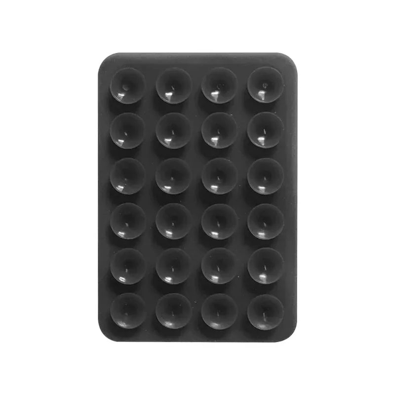 Silicone Suction Phone Holder Mat Multifunctional Suction Cup Wall Stand Square Anti-Slip Single-Sided Case Mount Back Sticke