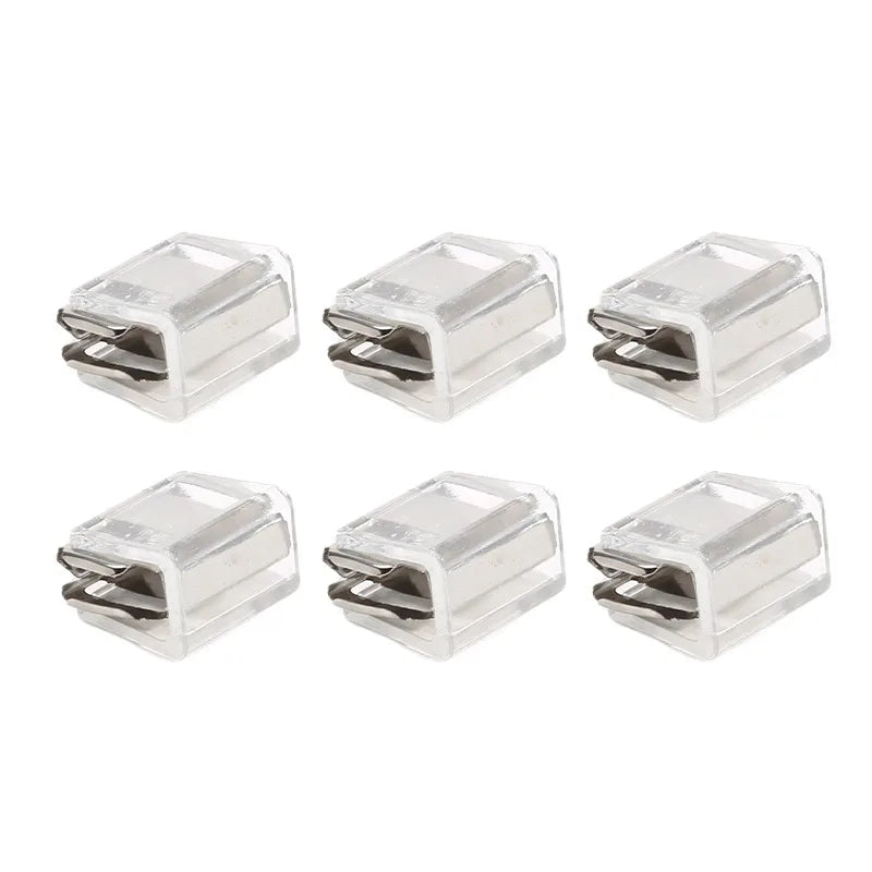 6-Piece Heavy-Duty Sliding Window Lock, Screen Fixing Clip, Window Rail Fixing Safety Clip, Screen Window and Door Safety Plu