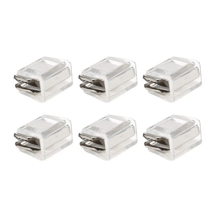 6-Piece Heavy-Duty Sliding Window Lock, Screen Fixing Clip, Window Rail Fixing Safety Clip, Screen Window and Door Safety Plu