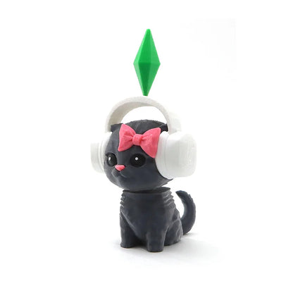 Home Decoration Figure The Doll Foliage Sims Cat Plumbob Dancing Sim Cat Dancing Needoh Cat Car Decoration For Home Decor Ite