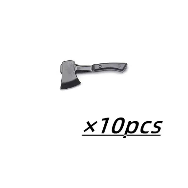 Military Weapons Figures Mini Accessories Light Machine Guns MOC Soldiers Army Brinquedos No Playmobil Building Block Boy Toy