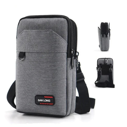 Waterproof Waist Bag Purse Single/double Layer Outdoor Waist Fanny Pack Men Phone Pouch Camping Hunting Tactical Bag with Bel