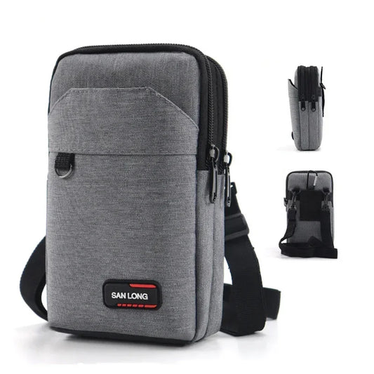 Waterproof Waist Bag Purse Single/double Layer Outdoor Waist Fanny Pack Men Phone Pouch Camping Hunting Tactical Bag with Bel