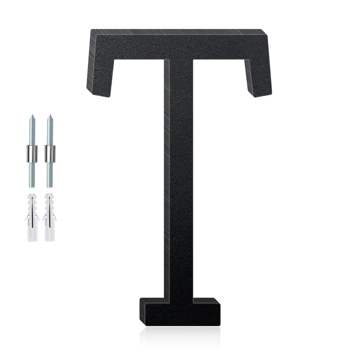 3-12inch Floating Aluminum House Numbers, Modern Metal House Address Numbers Letters, Aluminum Address Letters for Outside - 