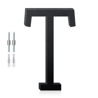 3-12inch Floating Aluminum House Numbers, Modern Metal House Address Numbers Letters, Aluminum Address Letters for Outside - 