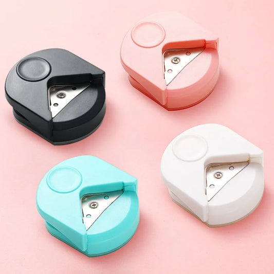 R4 Card Rounded Cutter Corner Rounder Paper Portable Hole Trimmer Angle Border Punch Photo Scrapbook Office DIY Craft HandToo