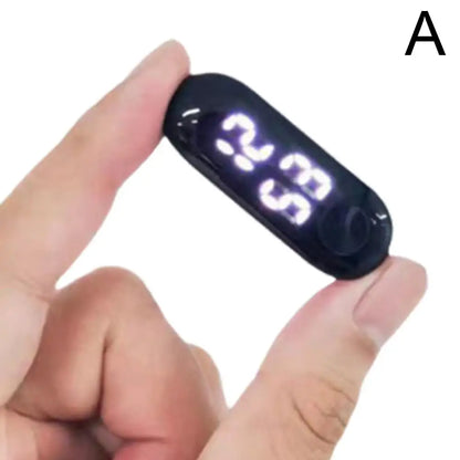 Digital Time Display For Motorcycle Electric Scooter Portable Electronic Watch Waterproof Luminous Digital Display LED Clock
