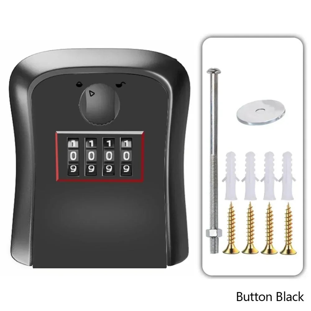 Password Lock Box Anti-theft Home Cat Eye Storage Management Decoration Password Secure Durable Wall Mounted Password Key Box