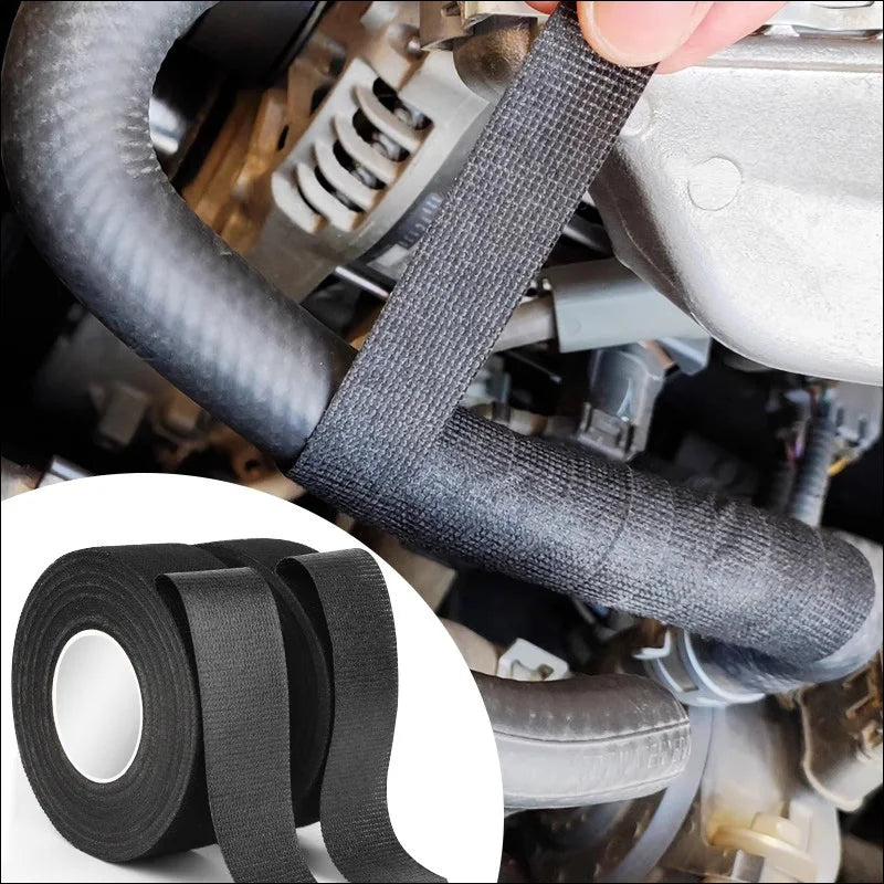 Automotive Wiring Harness Adhesive Tape Noise Reduction Heat Resistance Flame Retardant Electrical Protective Cloth Tape
