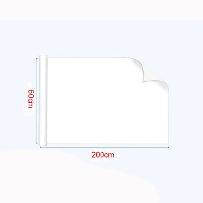Electrostatic Whiteboard Sticker Reusable Removable Teaching Graffiti Drawing Board Household PP Erasable Whiteboard