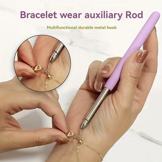 Help Wear Bracelet Tool Partner Jewelry Helper Fastening Aid Quickly Unfasten Hooking Equipment Pliers Clasps Ties Zipper Cra