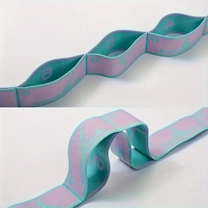 Yoga & Pilates Training Bands for Full-Body Workouts - Extra Thick Portable & Non-Slip Design for Home Gym Dance Studio & Tra