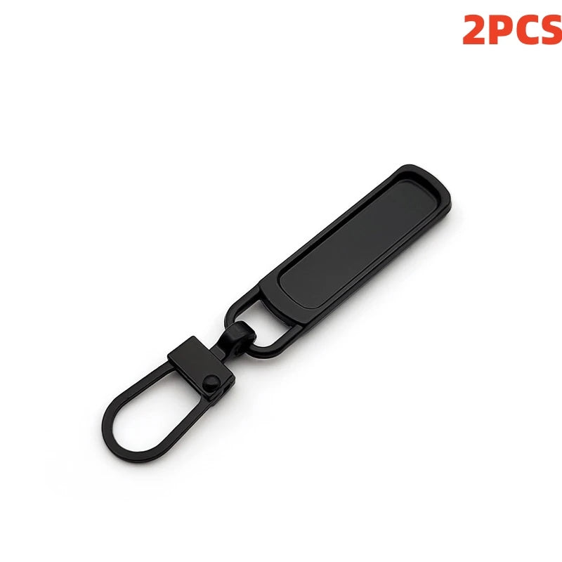 Detachable Zipper Puller Universal Replacement Tab Zippers Head Sliders Repair Kit for Suitcases Bags Clothing DIY Sewing Cra